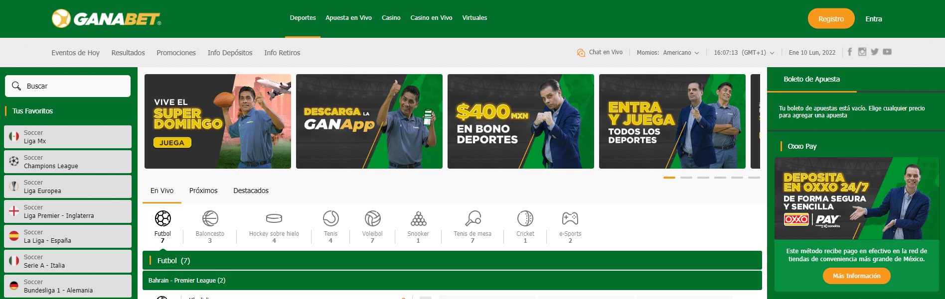 ganabet app: deporte