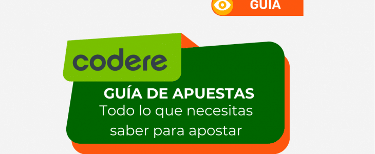 Cómo apostar en Codere: guía básica para tus apuestas 2026