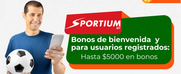 SportiumBet bono: Free bets, cashback, giros y más