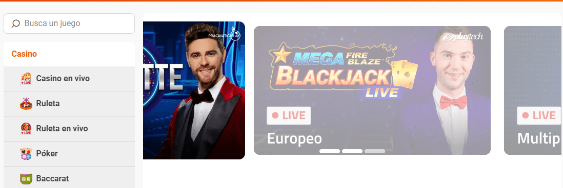 luckia casino juegos