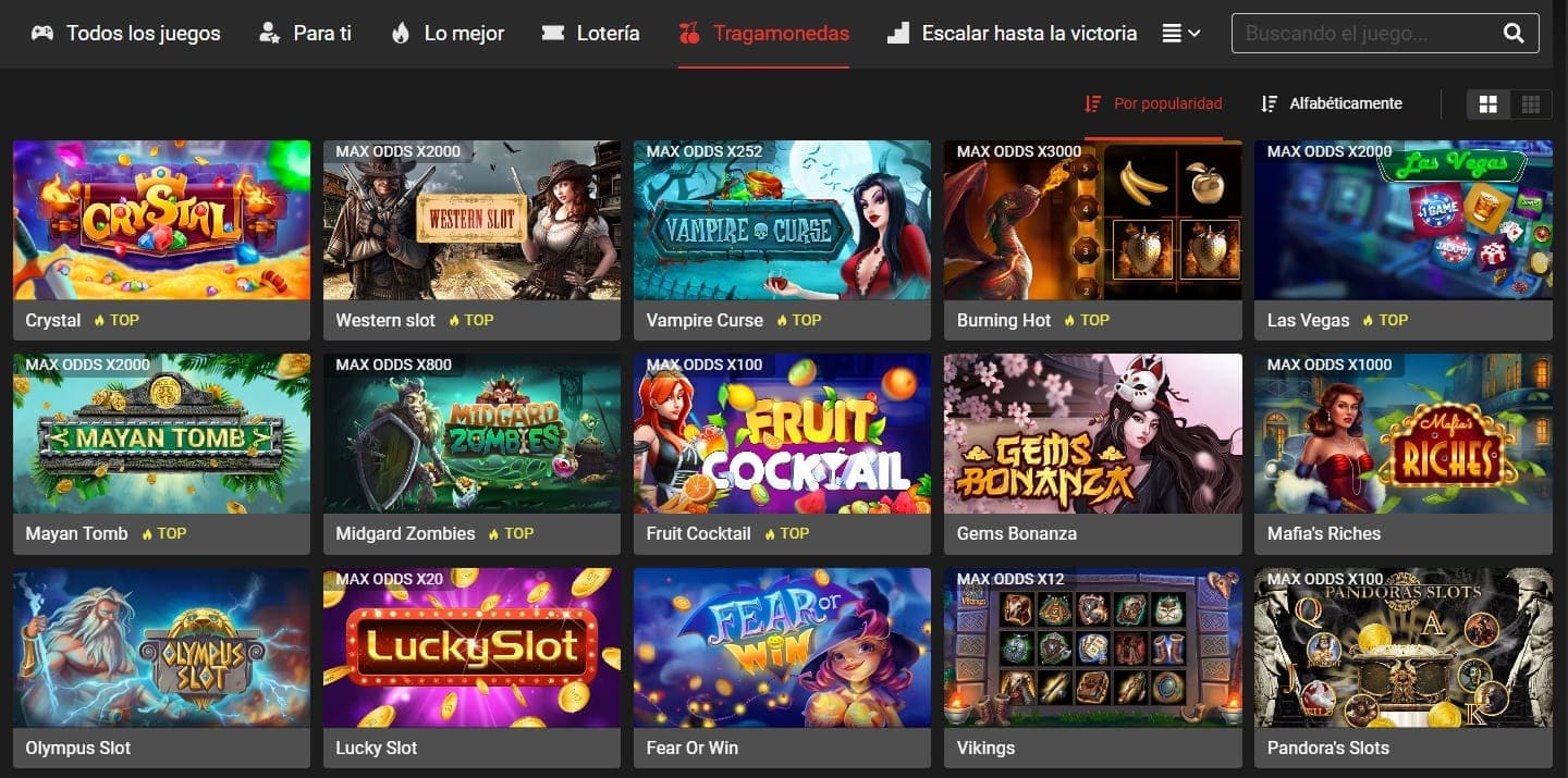 megapari casino tragamonedas