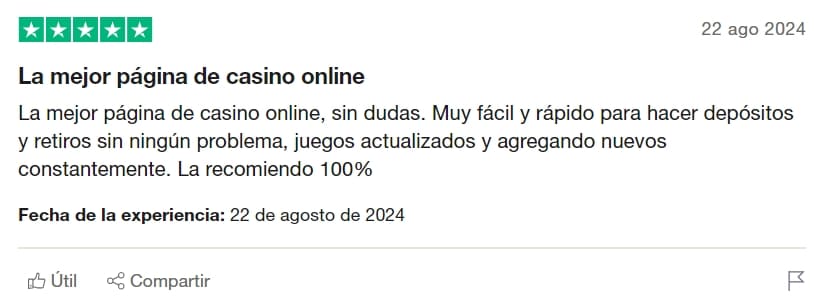 megapari casino opiniones