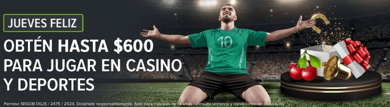 Jueves feliz Codere MX